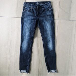 Lucky Brand Lolita Skinny Jean Raw Hem Cut Size 26